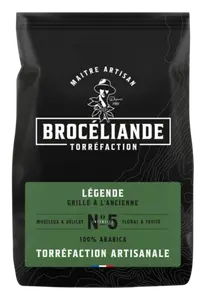 CAFÉ EN GRAINS 100% ARABICA BROCÉLIANDE TORRÉFACTION