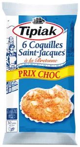 COQUILLES SAINT JACQUES SURGELEES TIPIAK