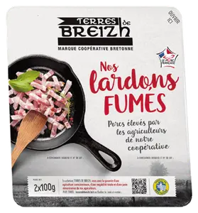 NOS LARDONS FUMES SUPERIEURS OU NATURE TERRES DE BREIZH