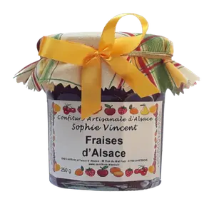 CONFITURE D'ALSACE DE CONFITURES ET TERROIR D'ALSACE