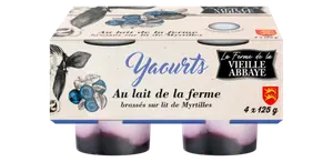 YAOURT AU LAIT DE LA FERME BRASSE LA FERME DE LA VIEILLE ABBAYE