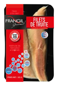 FILETS DE TRUITE FUMAISON A L'ANCIENNE FRANGIL GOURMET
