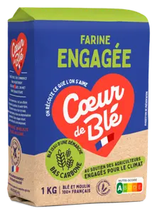 FARINE DE BLE ENGAGEE COEUR DE BLE