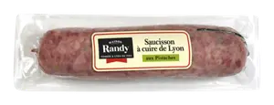 VÉRITABLE SAUCISSON À CUIRE DE LYON PISTACHÉ RANDY