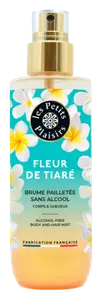 BRUME PAILLETEE FLEUR DE TIARE LES PETITS PLAISIRS