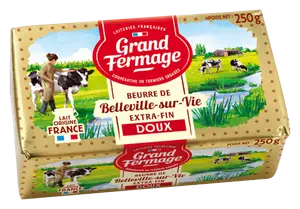 BEURRE BELLEVILLE SUR VIE EXTRA FIN GRAND FERMAGE