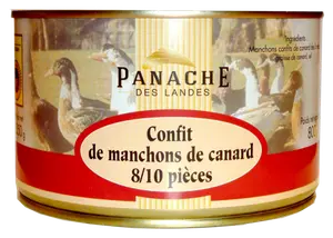 CONFIT DE MANCHONS DE CANARD