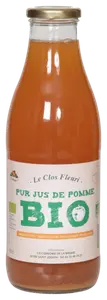 PUR JUS DE POMME BIO LE CLOS FLEURI