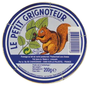 LE PETIT GRIGNOTEUR AU LAIT PASTEURISE