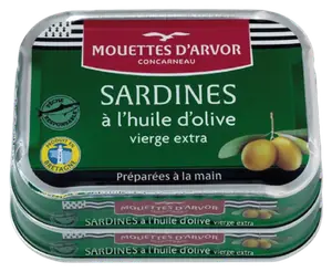 SARDINES LES MOUETTES D'ARVOR
