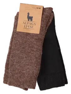 LOT DE 2 PAIRES DE MI-CHAUSSETTES ADULTES