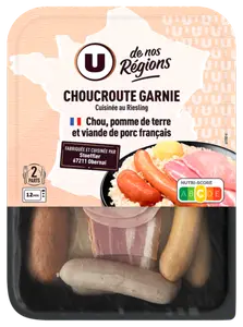 CHOUCROUTE GARNIE D'ALSACE U SAVEURS