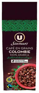 CAFE EN GRAINS COLOMBIE U SAVEURS