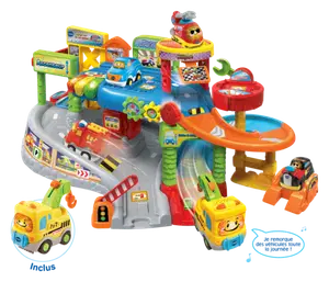 MON PREMIER GARAGE INTERACTIF TUT TUT BOLIDES