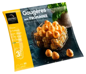 GOUGERES AUX FROMAGES SURGELEES ERHARD
