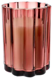 BOUGIE VERRE CANNELE AMBIANCES DEVINEAU