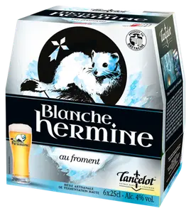 Biere Blanche Hermine 4°