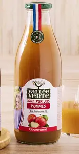 PUR JUS DE POMME DU SUD OUEST VALLÉE VERTE