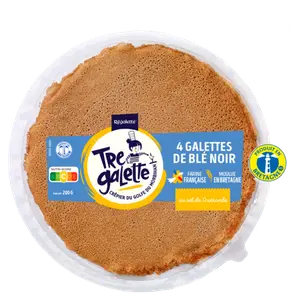 GALETTES DE BLE NOIR TREGALETTE