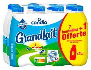 LAIT UHT DEMI-ECREME GRANDLAIT