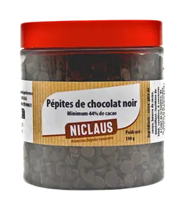 PEPITES DE CHOCOLAT NOIR NICLAUS