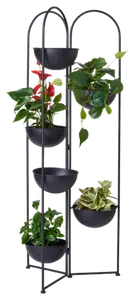 PORTE-PLANTE 6 POTS METAL