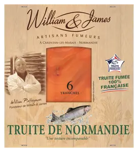 TRUITE DE NORMANDIE WILLIAM ET JAMES