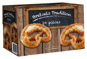 BRETZELS TRADITION CRUS PRETS A CUIRE SURGELES POULAILLON