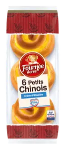 Petits Chinois Individuels A la Creme Patissiere la Fournee Doree