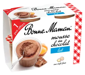 MOUSSE AU CHOCOLAT BONNE MAMAN