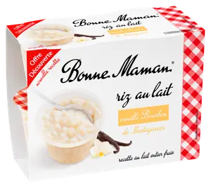 DESSERT AU LAIT BONNE MAMAN
