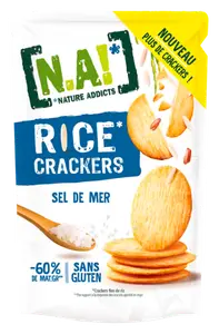 RICE CRACKERS SEL DE MER NATURE ADDICTS !