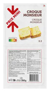CROQUE MONSIEUR PRIX MINI