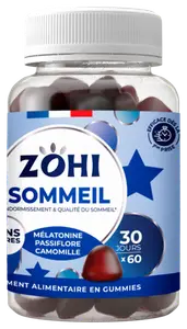 COMPLEMENT ALIMENTAIRE SOMMEIL 30 JOURS ZOHI