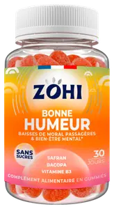 COMPLEMENT ALIMENTAIRE BONNE HUMEUR 30 JOURS ZOHI
