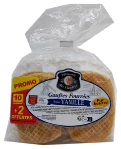 Gaufres Fourrees Patisserie des Flandres