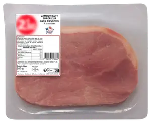 JAMBON CUIT SUPÉRIEUR AVEC COUENNE VPF