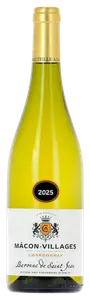 MÂCON-VILLAGES AOP BLANC CHARDONNAY BARONNE DE SAINT JEAN CAVE DES VIGNERONS D'AZE 2025