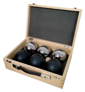 COFFRET DE 6 BOULES DE PÉTANQUE