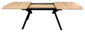 TABLE EXTENSIBLE 90 X 75 X 160/200 CM