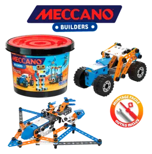 BARIL 150 PIECES MECCANO JUNIOR