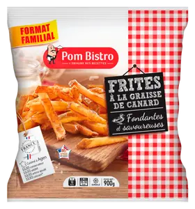 FRITES A LA GRAISSE DE CANARD SURGELEES POM BISTRO