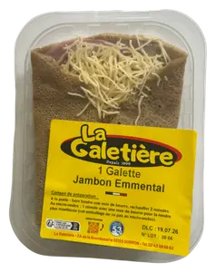 GALETTE GARNIE JAMBON EMMENTAL