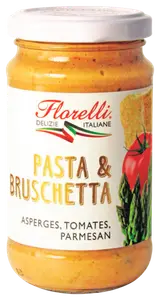 SAUCE ASPERGES TOMATES PARMESAN FLORELLI