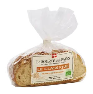 PAIN AU LEVAIN TRANCHE BIO LA SOURCE DES PAINS