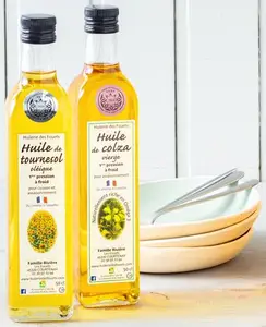 HUILE DE TOURNESOL OLÉIQUE OU DE COLZA VIERGE