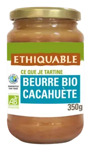 Beurre de Cacahuete Bio Ethiquable
