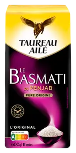 RIZ BASMATI DU PENJAB TAUREAU AILE