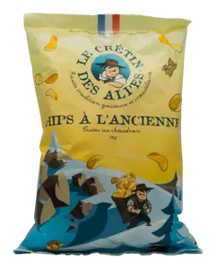 CHIPS CUITES AU CHAUDRON LE CRETIN DES ALPES