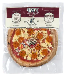 PIZZA DIAVOLA 450°C